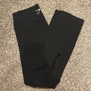 Gymshark seamless black 7/8 leggings Large